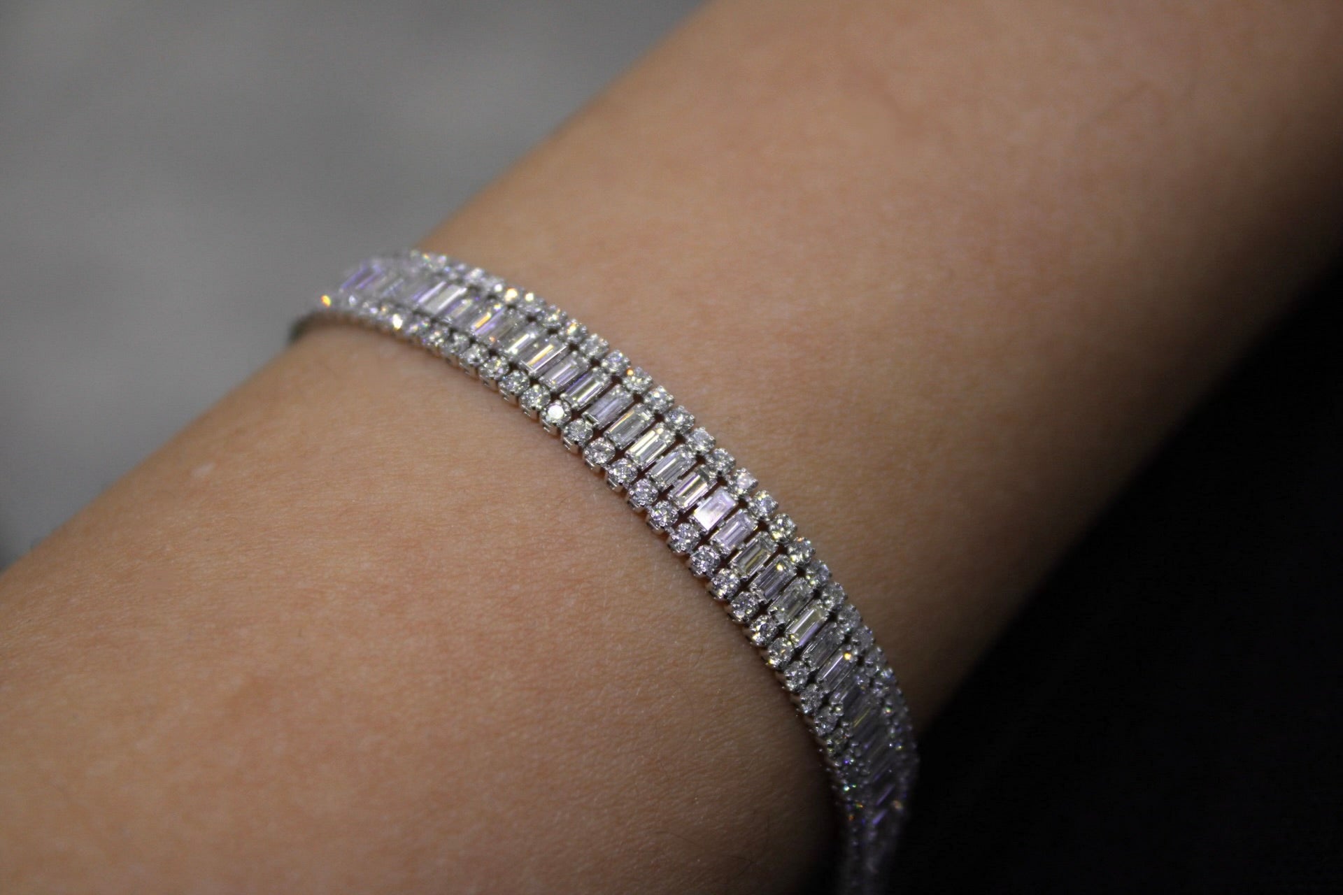 Baguette Diamond Bracelet
