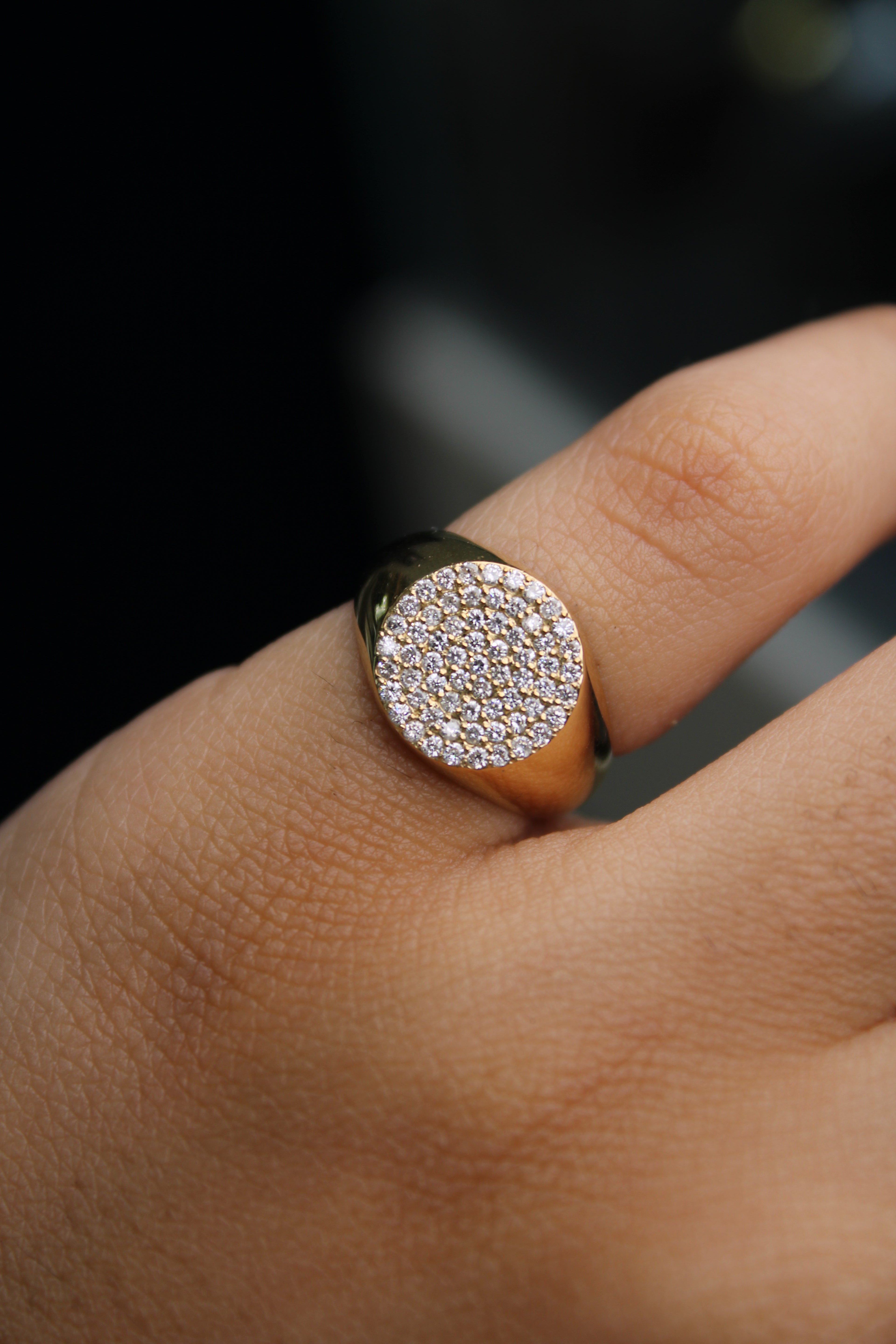 Round Pinky Ring