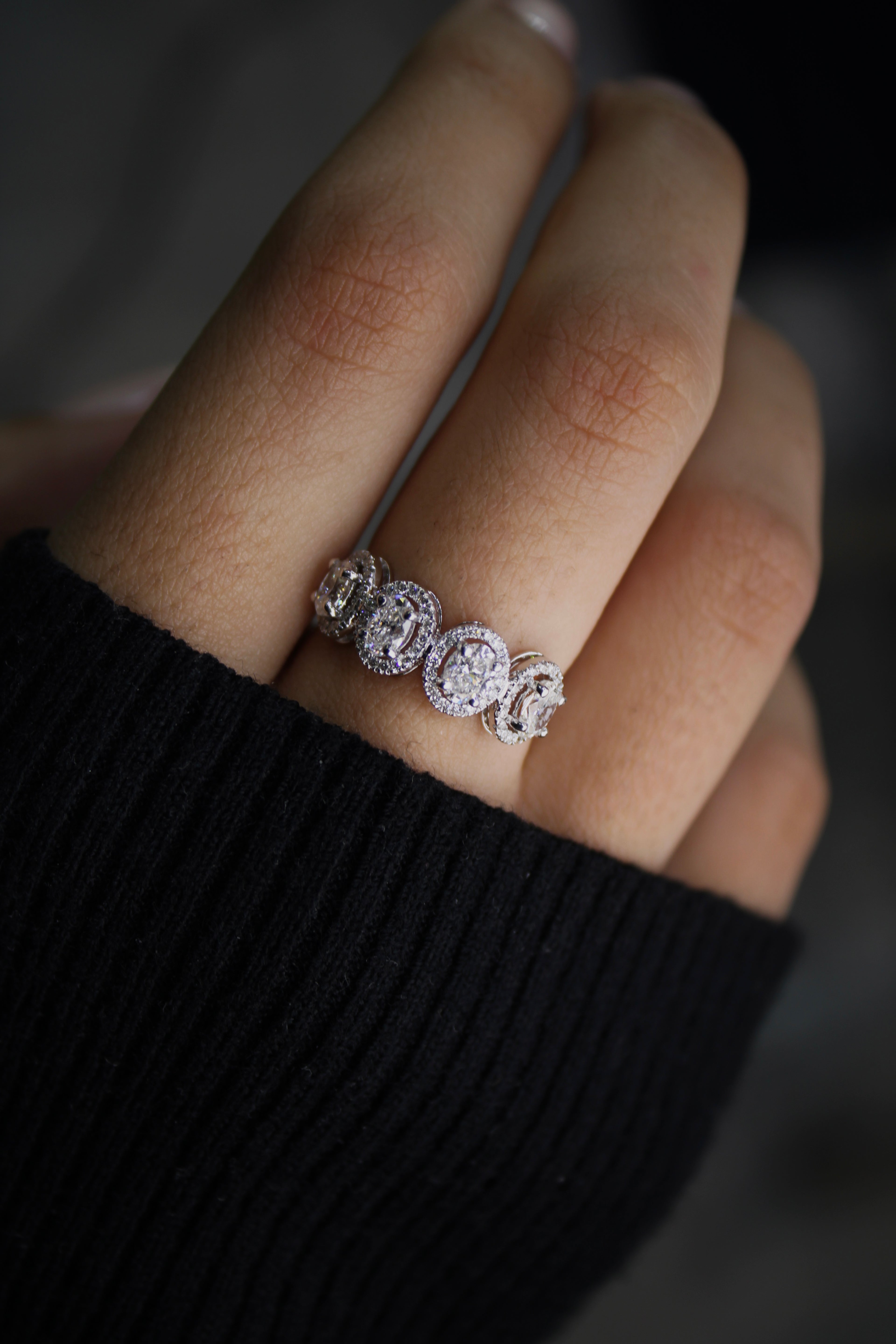 Oval Diamond Ring