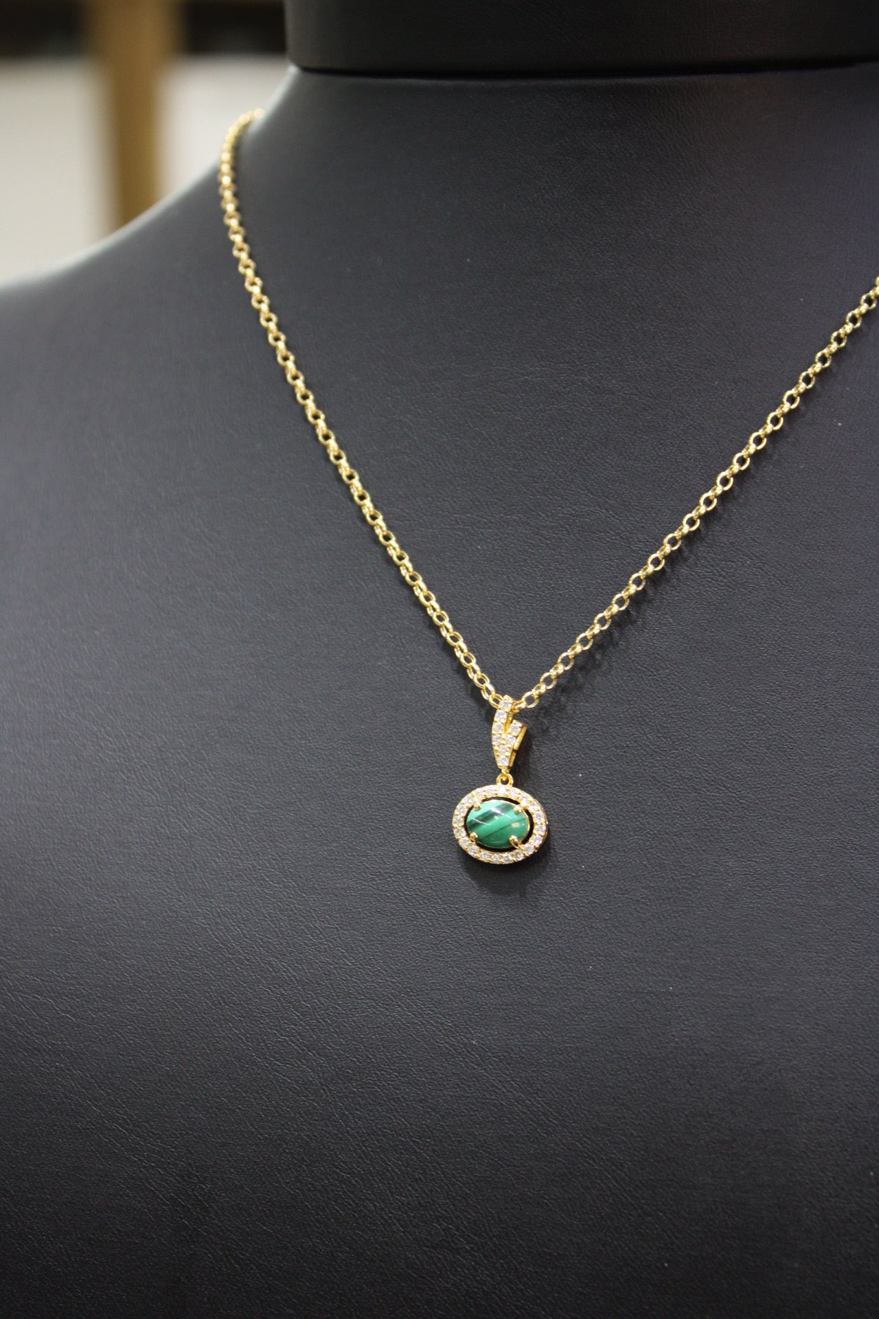 Green Malachite Necklace