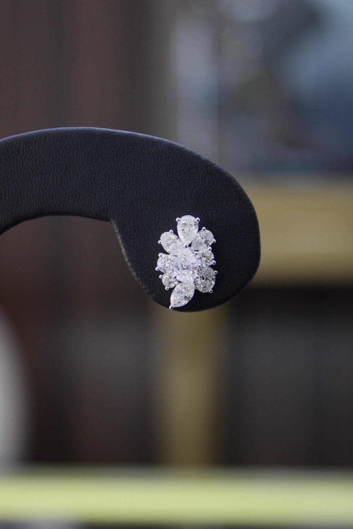 Assorted Shapes Diamond Earrings