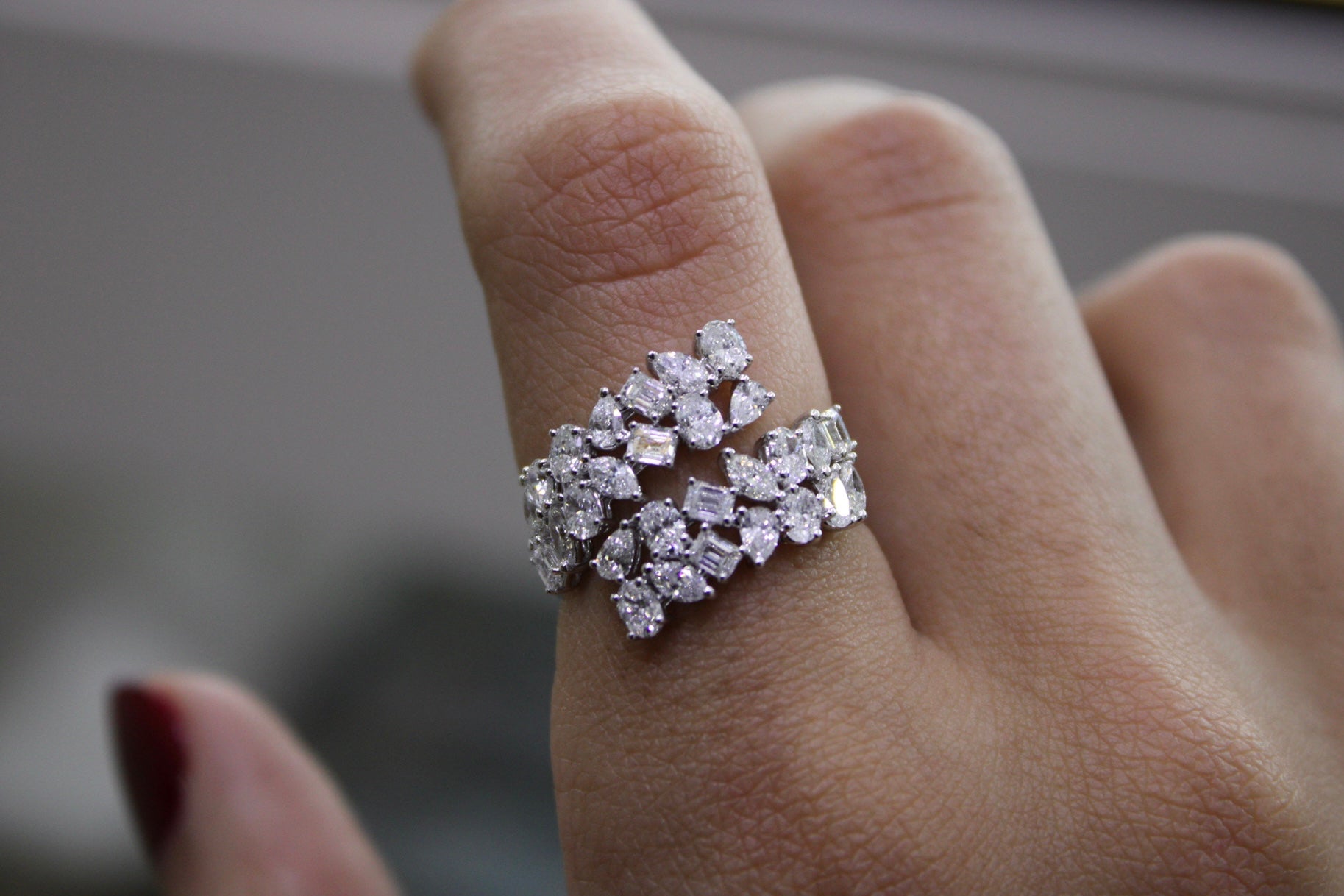 Assorted Shapes Diamond Ring