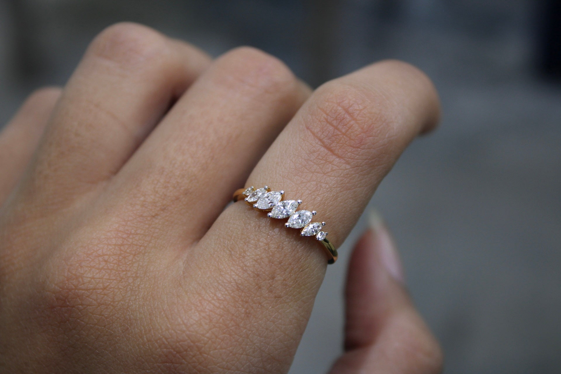 Marquise Diamond Ring