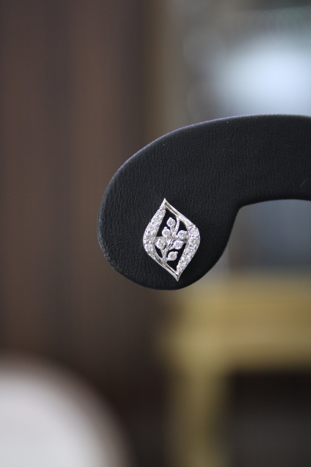 Floral Diamond Earrings