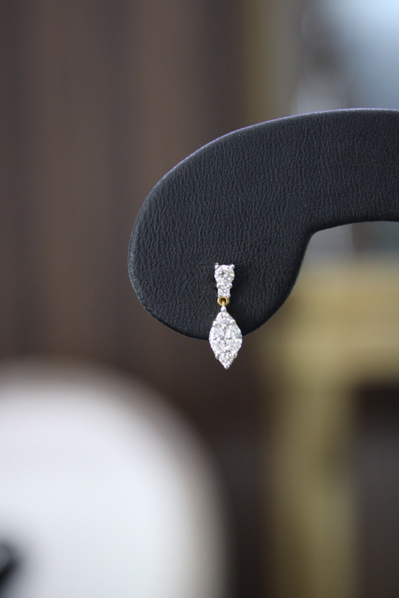 Dangling Marquise Earrings