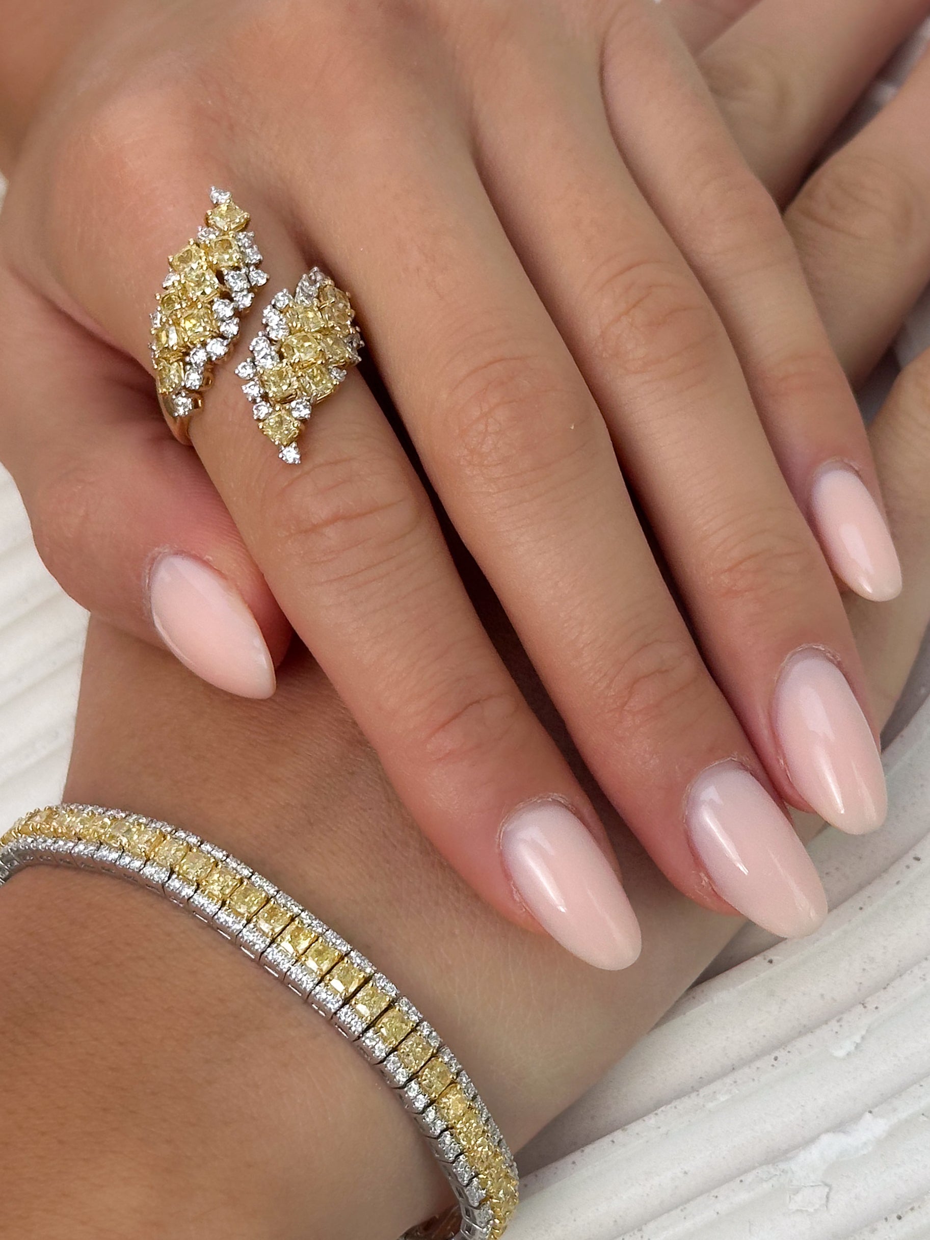 Fancy Yellow Diamond Ring